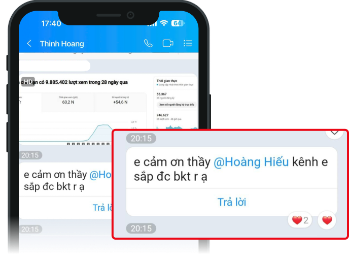 Hỗ trợ giải đáp thắc mắc
